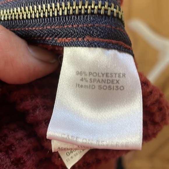 L.L. Bean Signature ~ Thermal Big Fitting Sweater Hemline Zippers - Picture 11 of 11